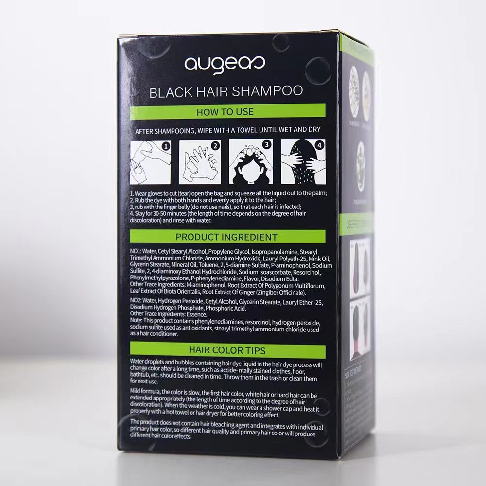 Natural hair dye