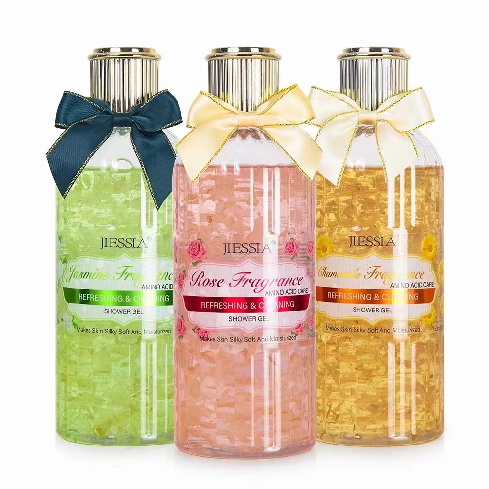 Flower perfume smell body wash